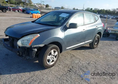 2013 Nissan Rogue S из США, поврежденный, VIN JN8AS5MT2DW023724